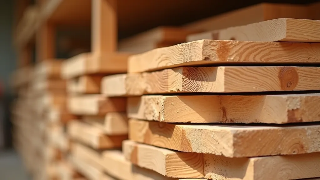 Authentic Baltic birch and oak timber materials